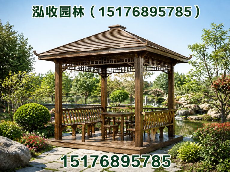 武威京津冀防腐木工程展示图
